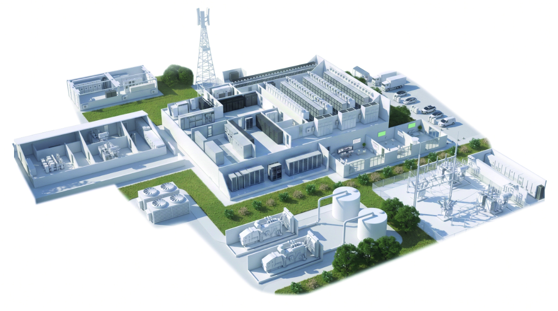 Data Center ABB — sistema elettrico integrato